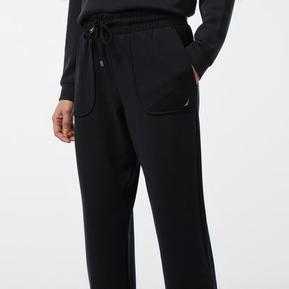 Nautica Kadın Siyah Regular Fit Eşofman Altı