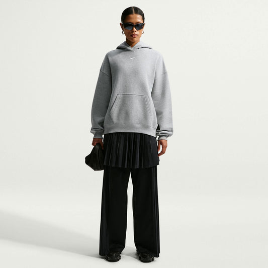 Nike Studio Fleece Kadın Gri Sweatshirt