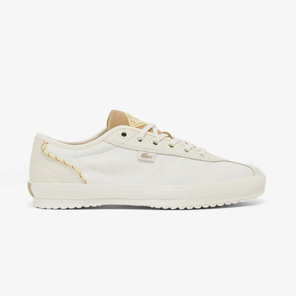 Lacoste Backslam Erkek Krem Sneaker