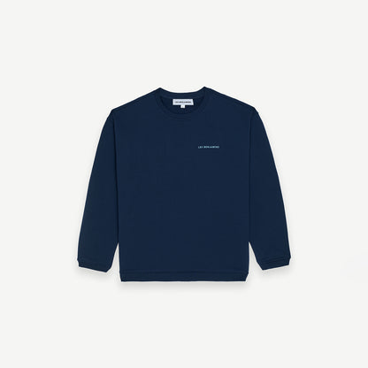 Les Benjamins Erkek Mavi Sweatshirt