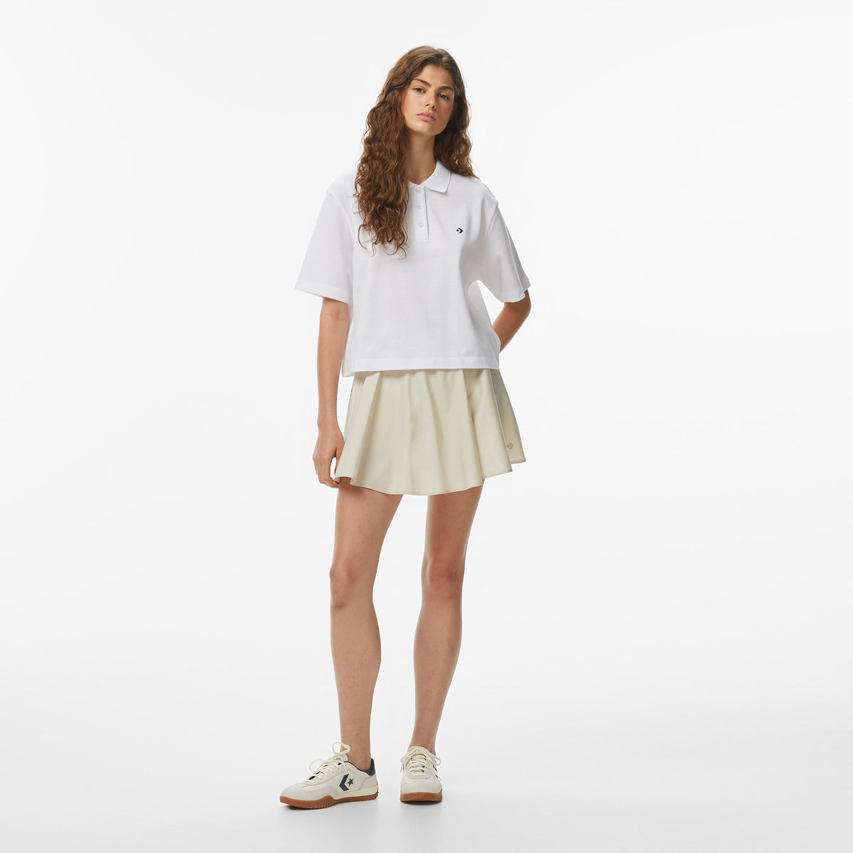 Converse Kadın Beyaz T-shirt