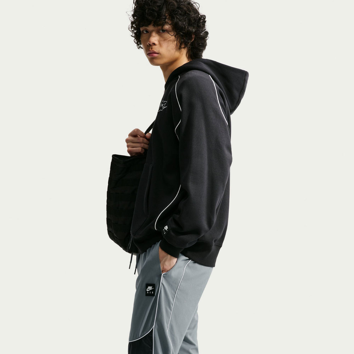Nike Air Hybrid Utility Erkek Gri Eşofman Altı