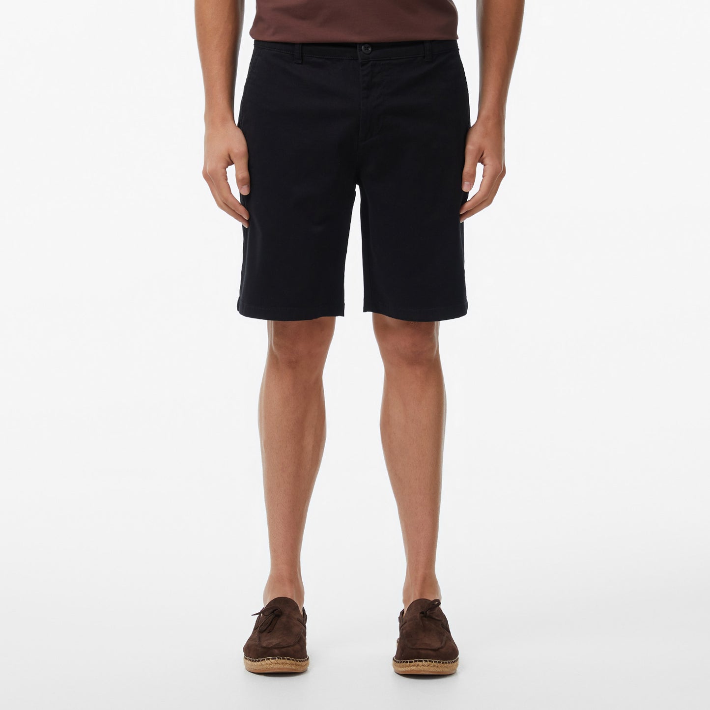 Nautica Erkek Siyah Regular Fit Chino Şort