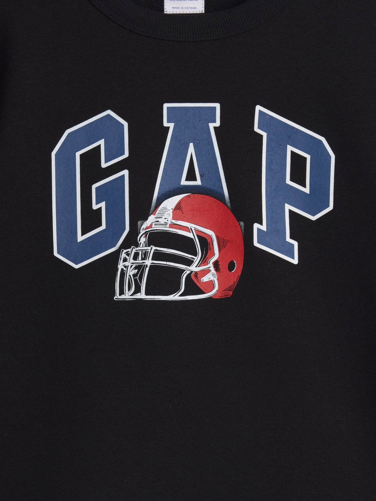 Siyah Relaxed Gap Logo Sweatshirt