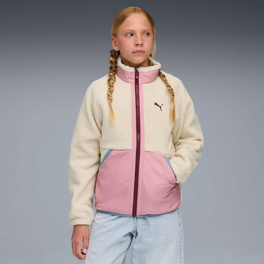 Puma Essential Animal Çocuk Krem Ceket