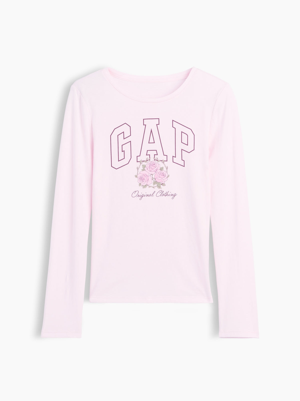 Açık Pembe Gap Logo T-shirt