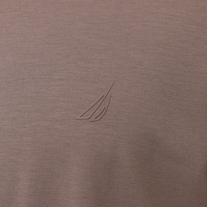 Nautica Erkek Kahverengi Regular Fit T-shirt