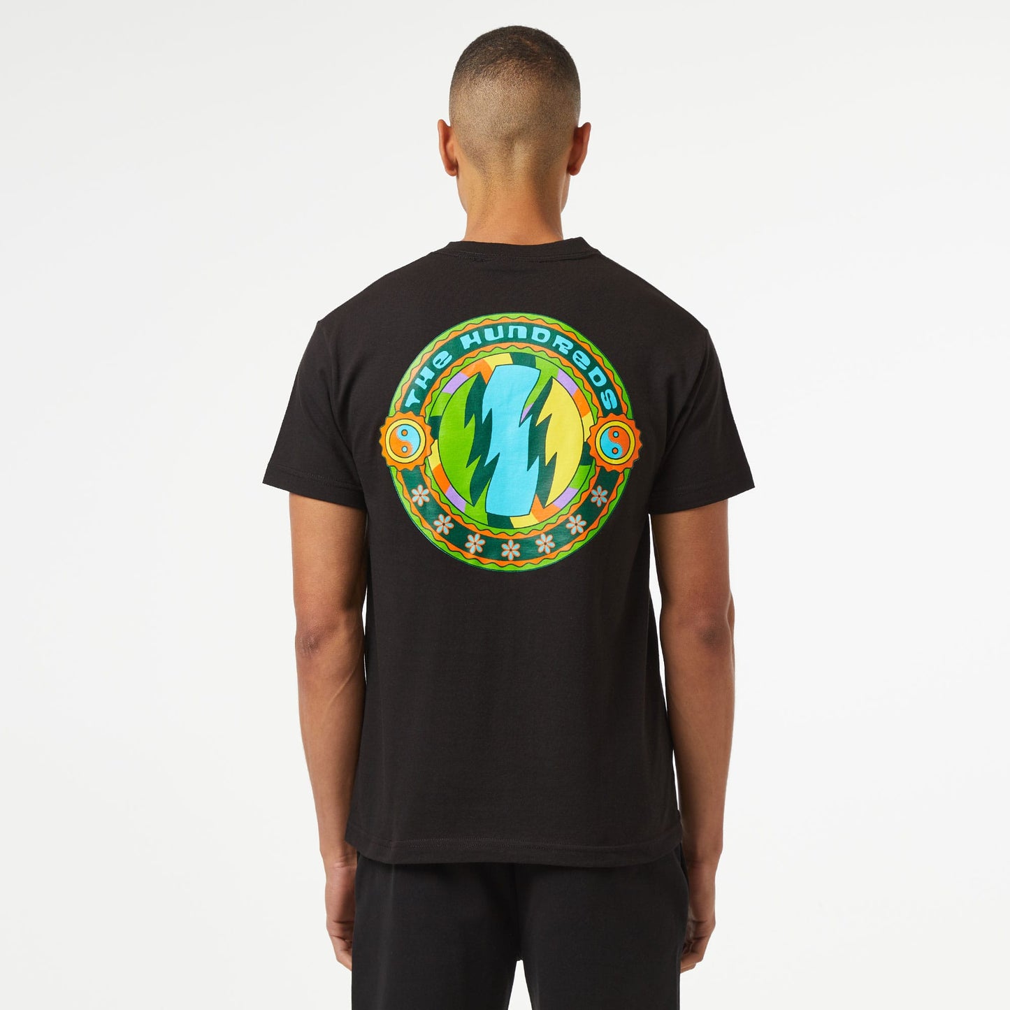 The Hundreds Wildfire Surf Erkek Siyah T-shirt