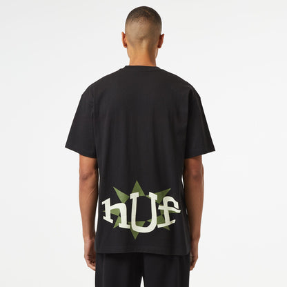 Huf Jazzy Grooves S/s Erkek Siyah T-shirt
