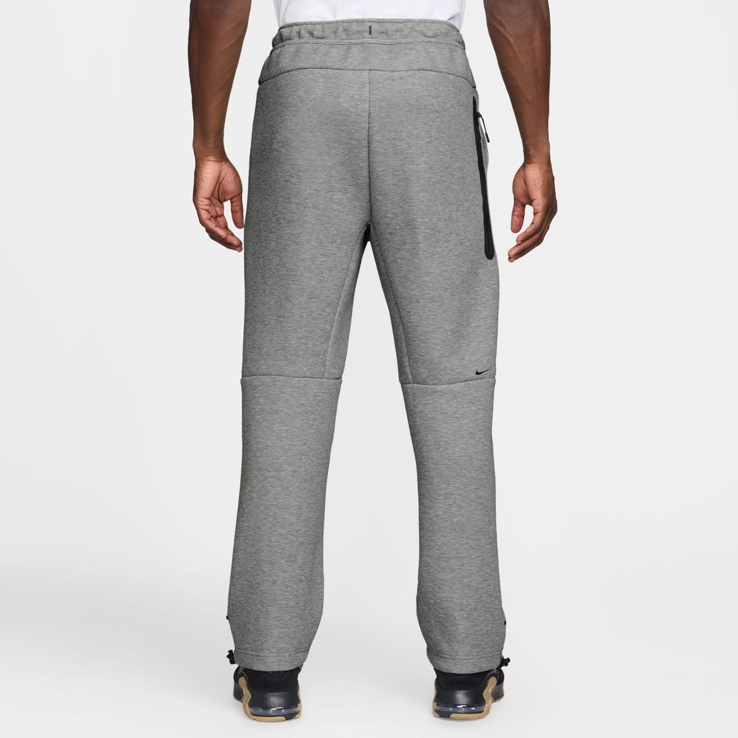 Nike Tech Fleece Açık Paçalı Erkek Gri Eşofman Altı