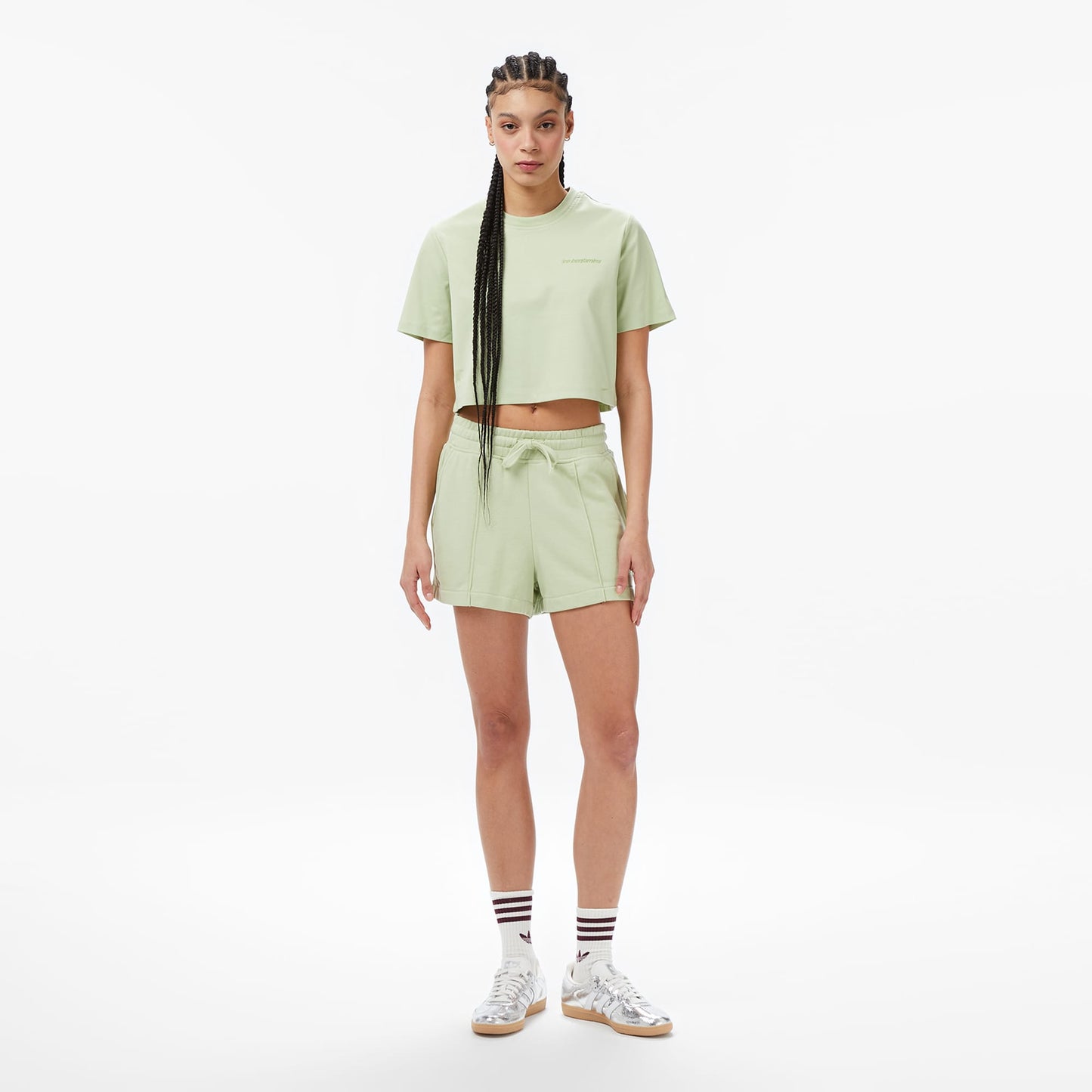 Les Benjamins Essentials 307 Kadın Yeşil T-shirt