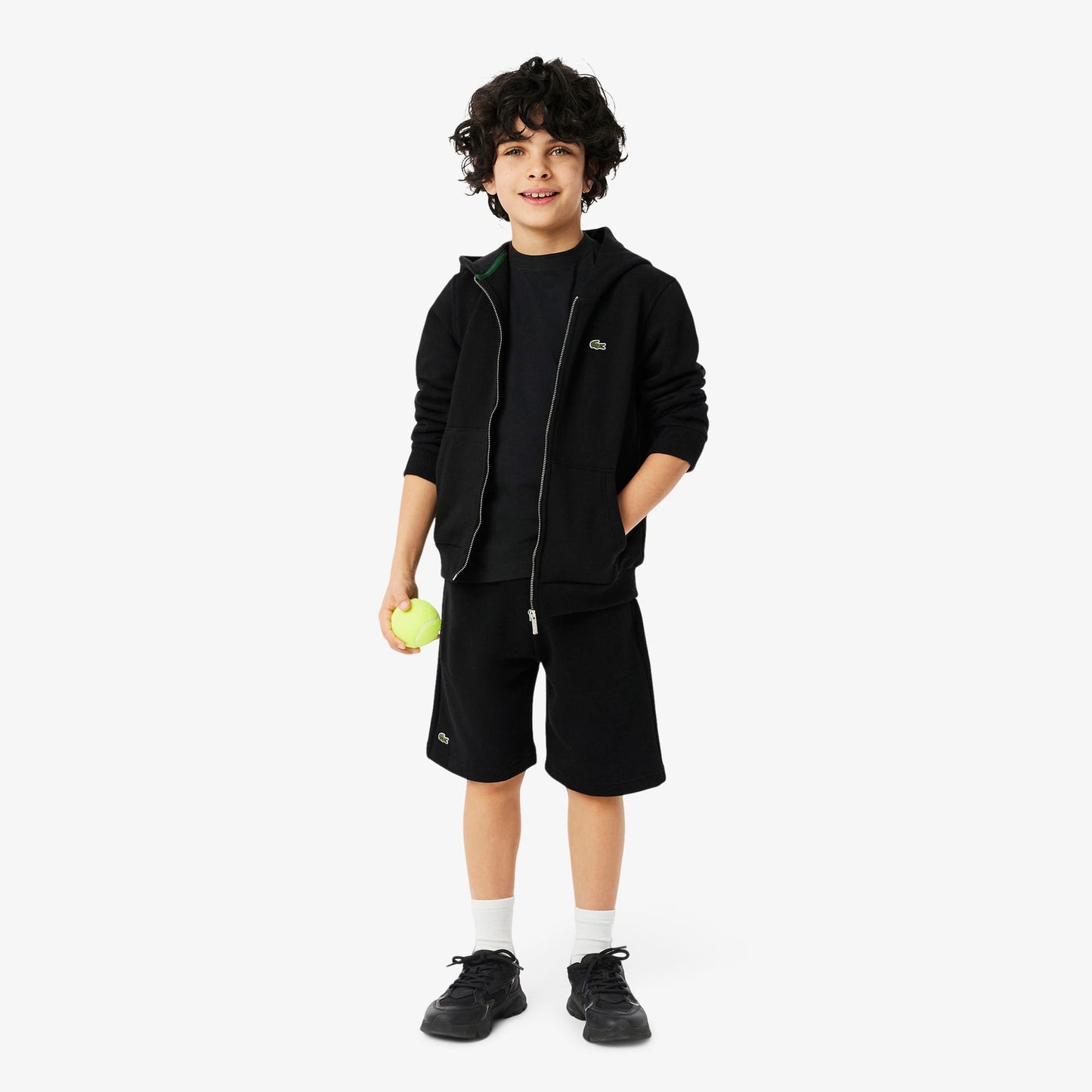 Lacoste L003 Neo 125 Çocuk Siyah Spor Ayakkabı