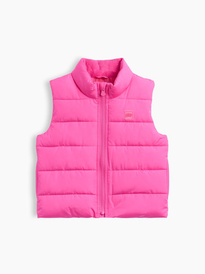 Pembe Puffer Şişme Yelek