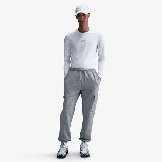 Nike Club Fleece Kargo Erkek Gri Eşofman Altı