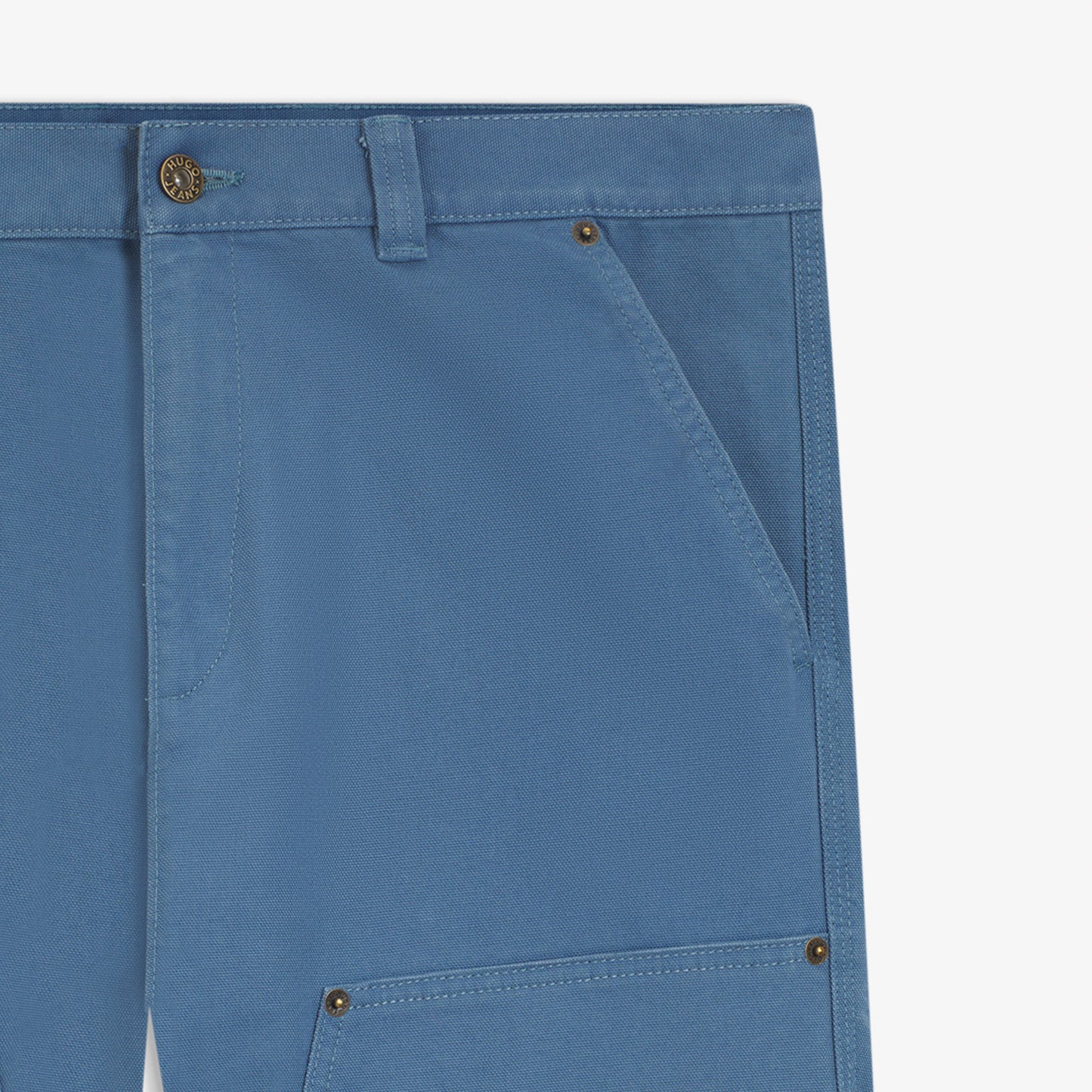 Hugo Boss Tapered Fit Erkek Mavi Pantolon