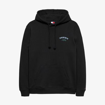 Tommy Hilfiger Jeans Regular Dollar Stack Erkek Siyah Sweatshirt