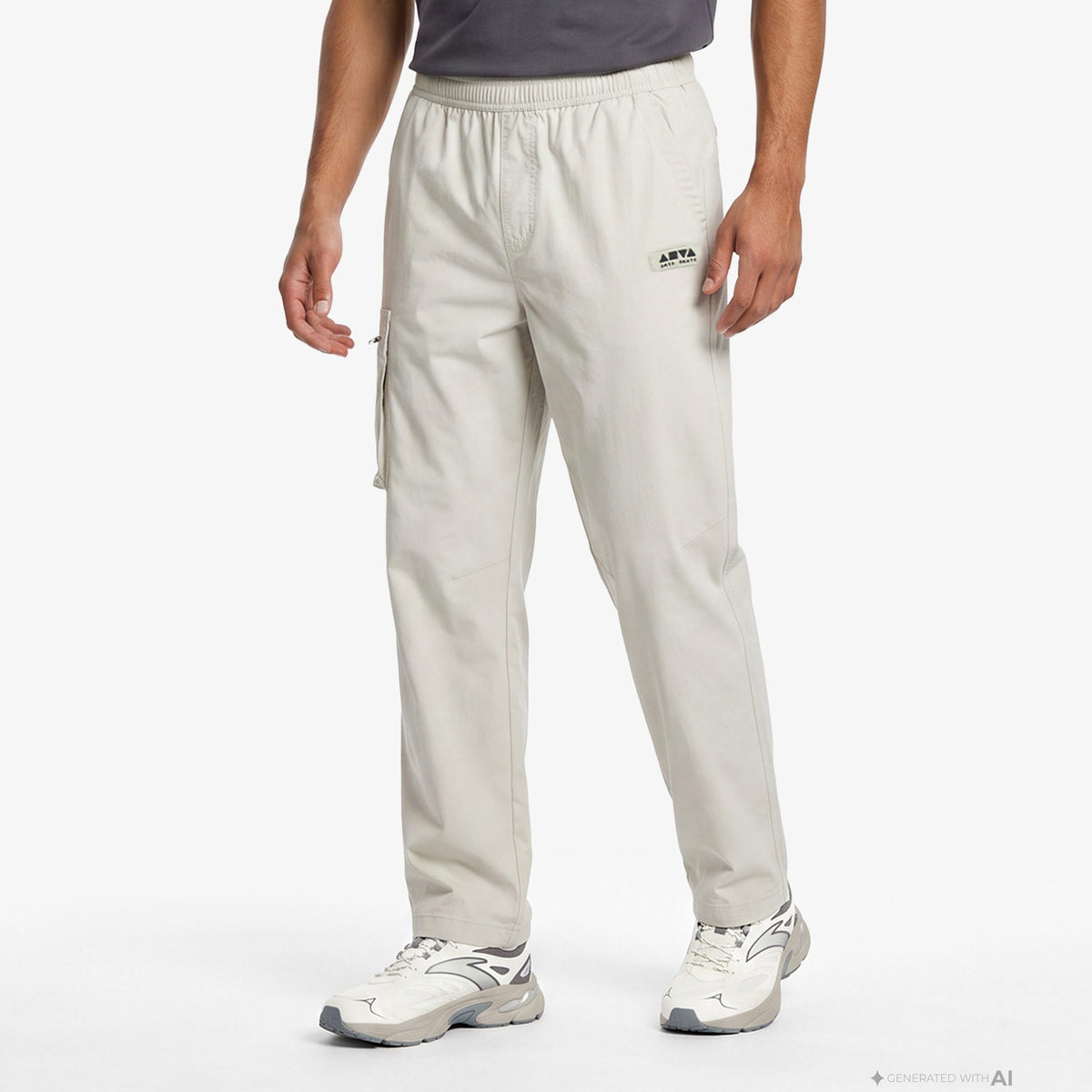 Anta Pants Bar Erkek Gri Pantolon