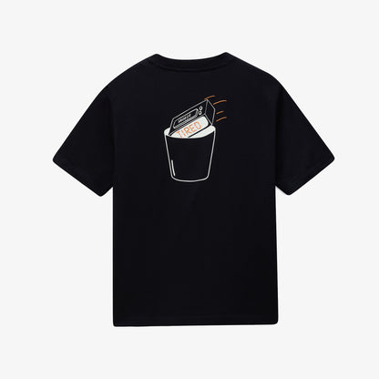 Napapijri S-sol Erkek Siyah T-shirt