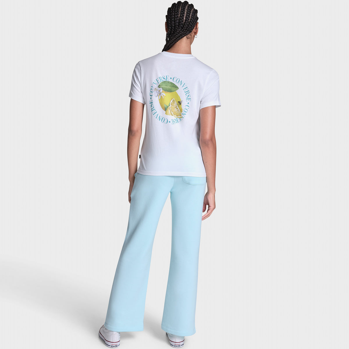 Converse Kadın Beyaz T-shirt