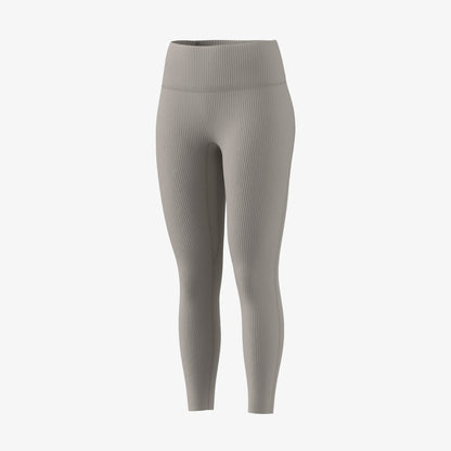 Adidas All Me Rib 7/8 Kadın Bej Antrenman Taytı