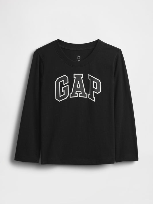 Siyah Gap Logo T-shirt