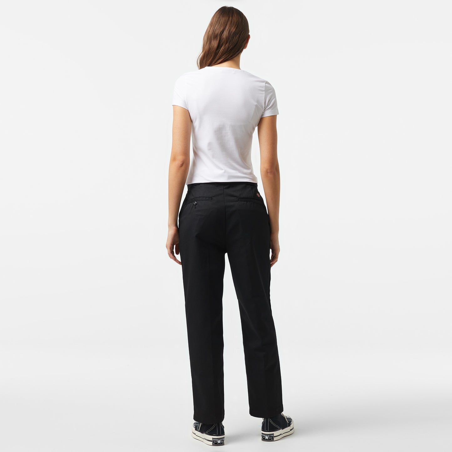 Dickies Phonenix Cropped Kadın Siyah Pantolon