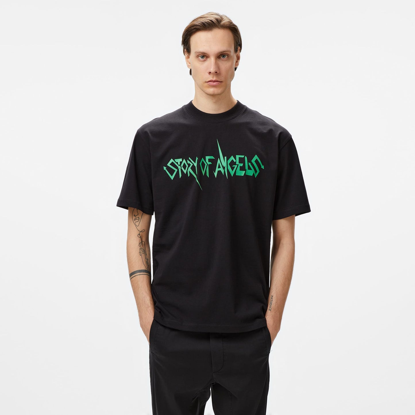 Story Of Angels Soa Budha Dream Erkek Siyah T-shirt