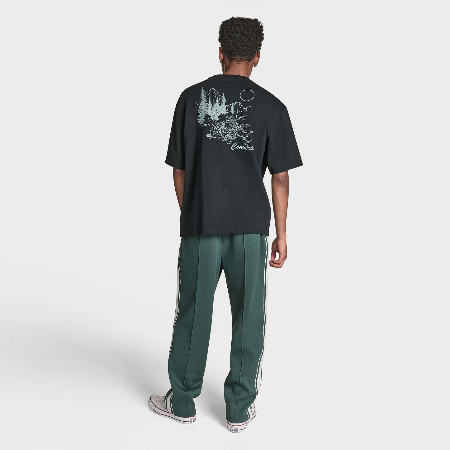 Converse Erkek Siyah T-shirt