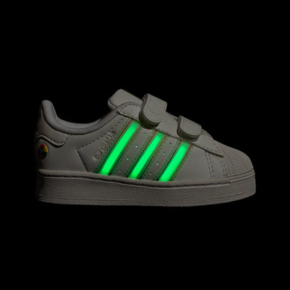 Adidas Superstar Led Lights Bebek Beyaz Spor Ayakkabı