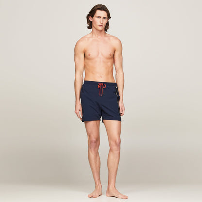 Tommy Jeans Sf Medium Drawstring Side Tape Erkek Mavi Deniz Şortu