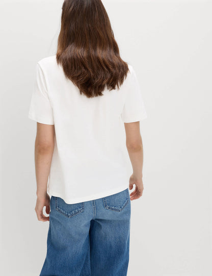 Pamuklu Boncuklu T-shirt
