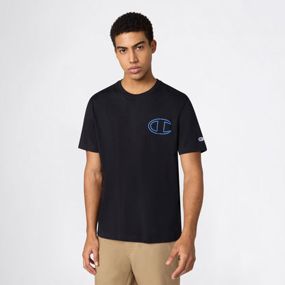 Champion Relaxed Fit Erkek Siyah T-shirt