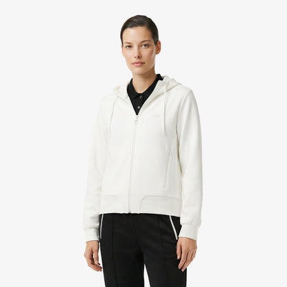 Lacoste Regular Fit Kadın Krem Sweatshirt