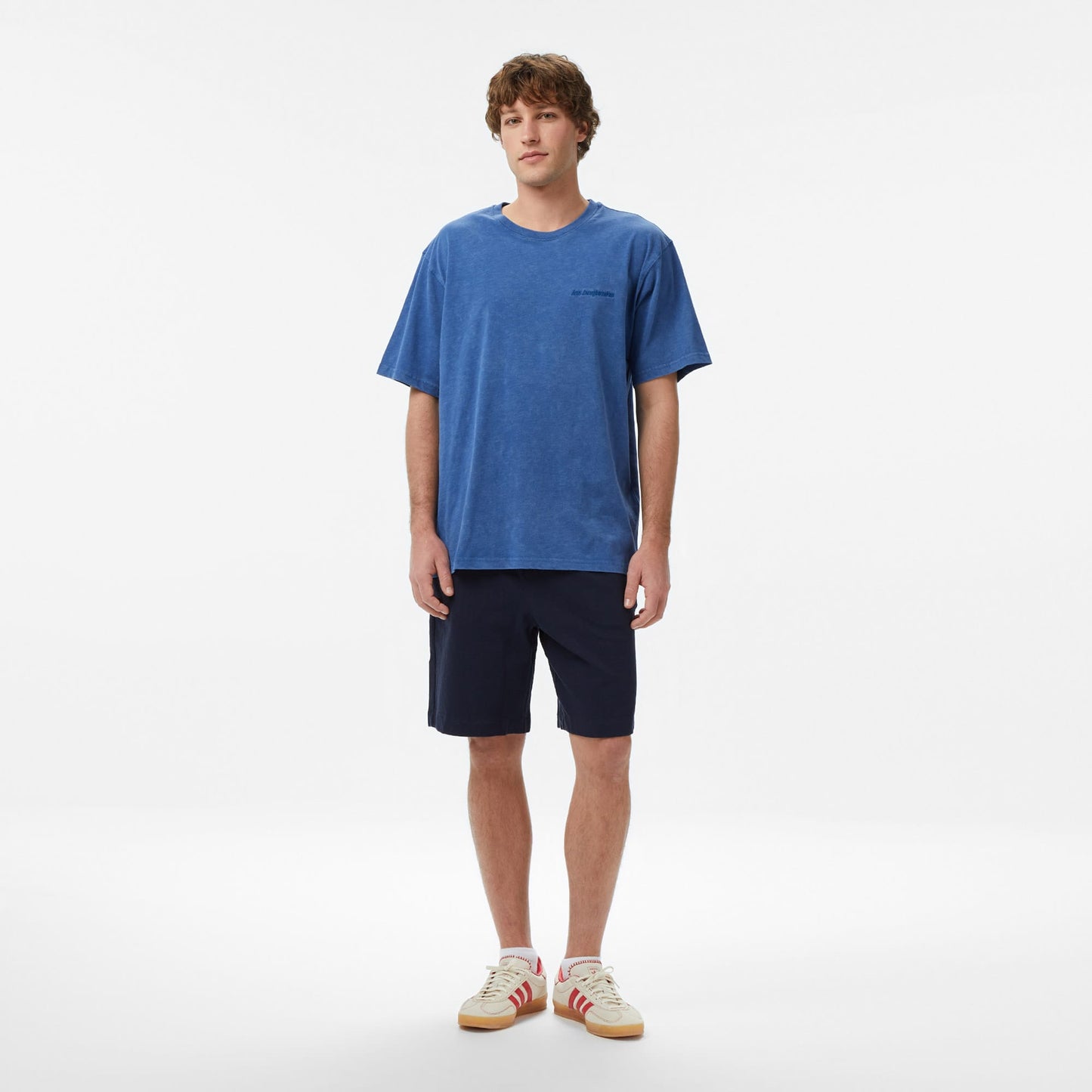 Les Benjamins Essentials 309 Erkek Lacivert T-shirt