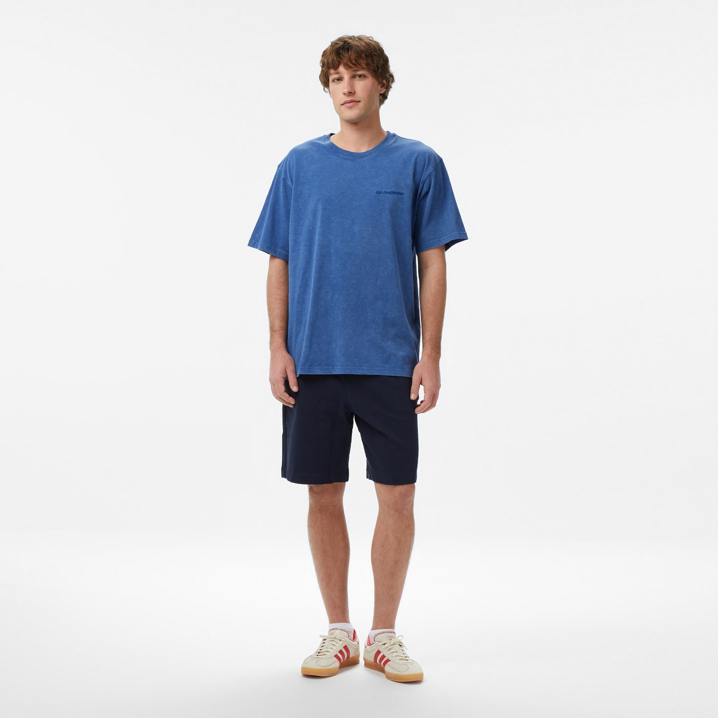 Les Benjamins Essentials 309 Erkek Lacivert T-shirt