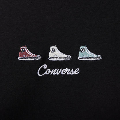 Converse Regular Fit Kadın Siyah T-shirt