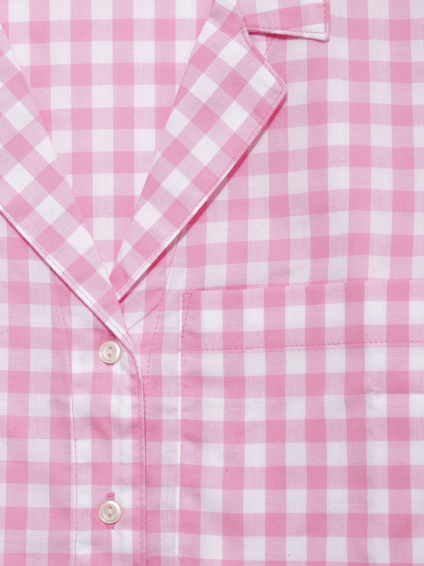Açık Pembe Gapbody Poplin Kısa Kollu Pijama Üstü