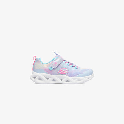Skechers Twisty Brights 2.0 Kız Çocuk Mor Işıklı Spor Ayakkabı