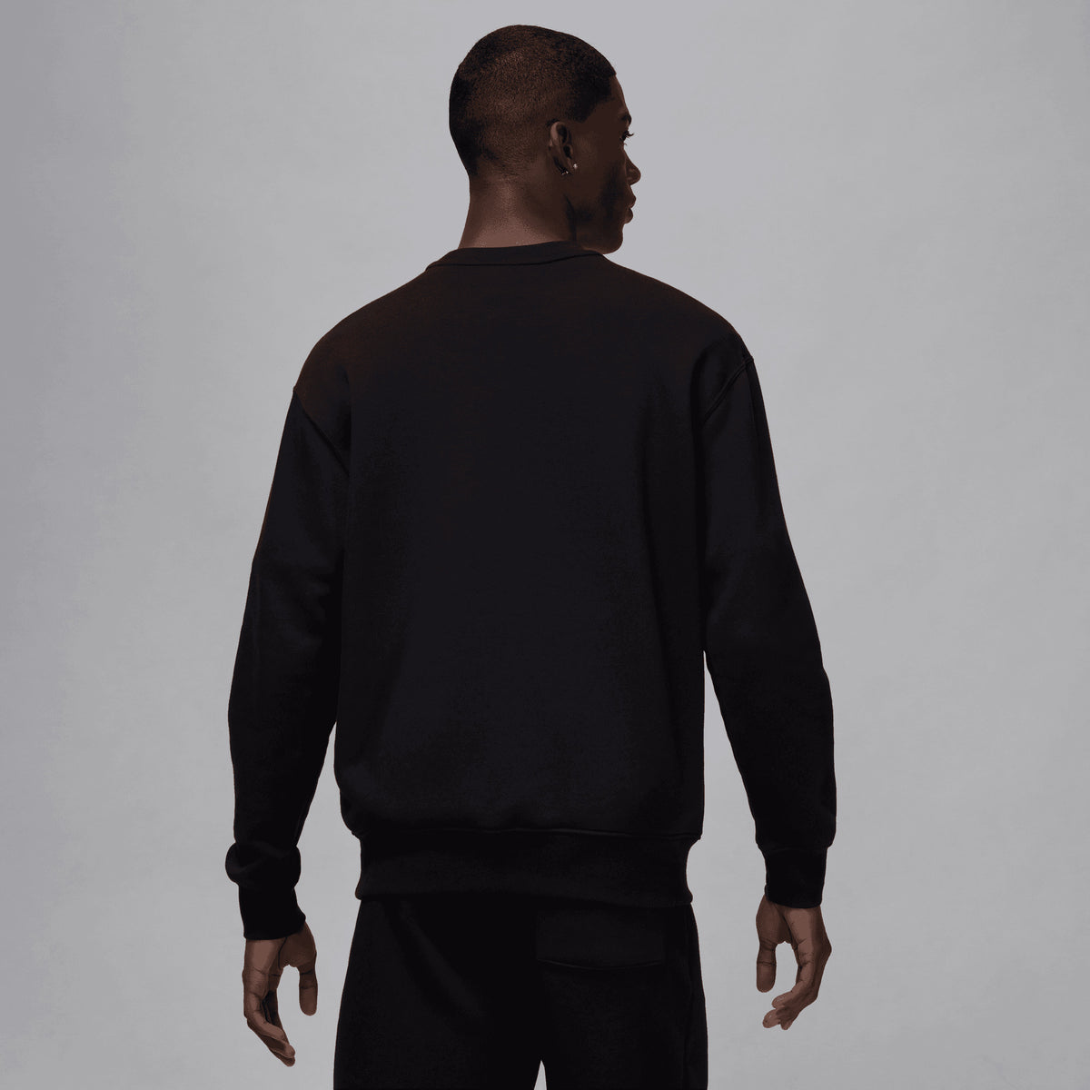 Jordan Brooklyn Erkek Siyah Sweatshirt