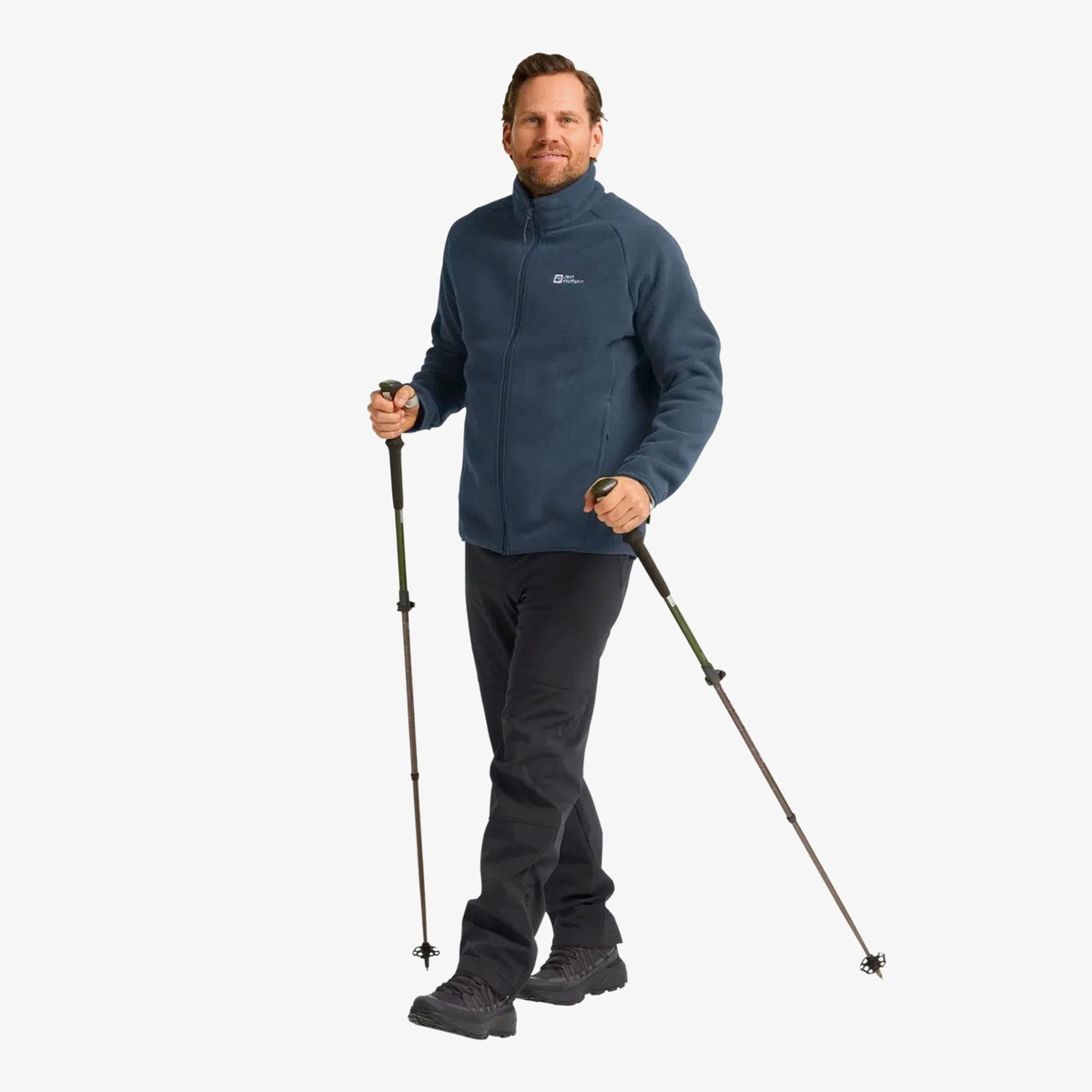 Jack Wolfskin Trek Terrain Erkek Siyah Outdoor Pantolon