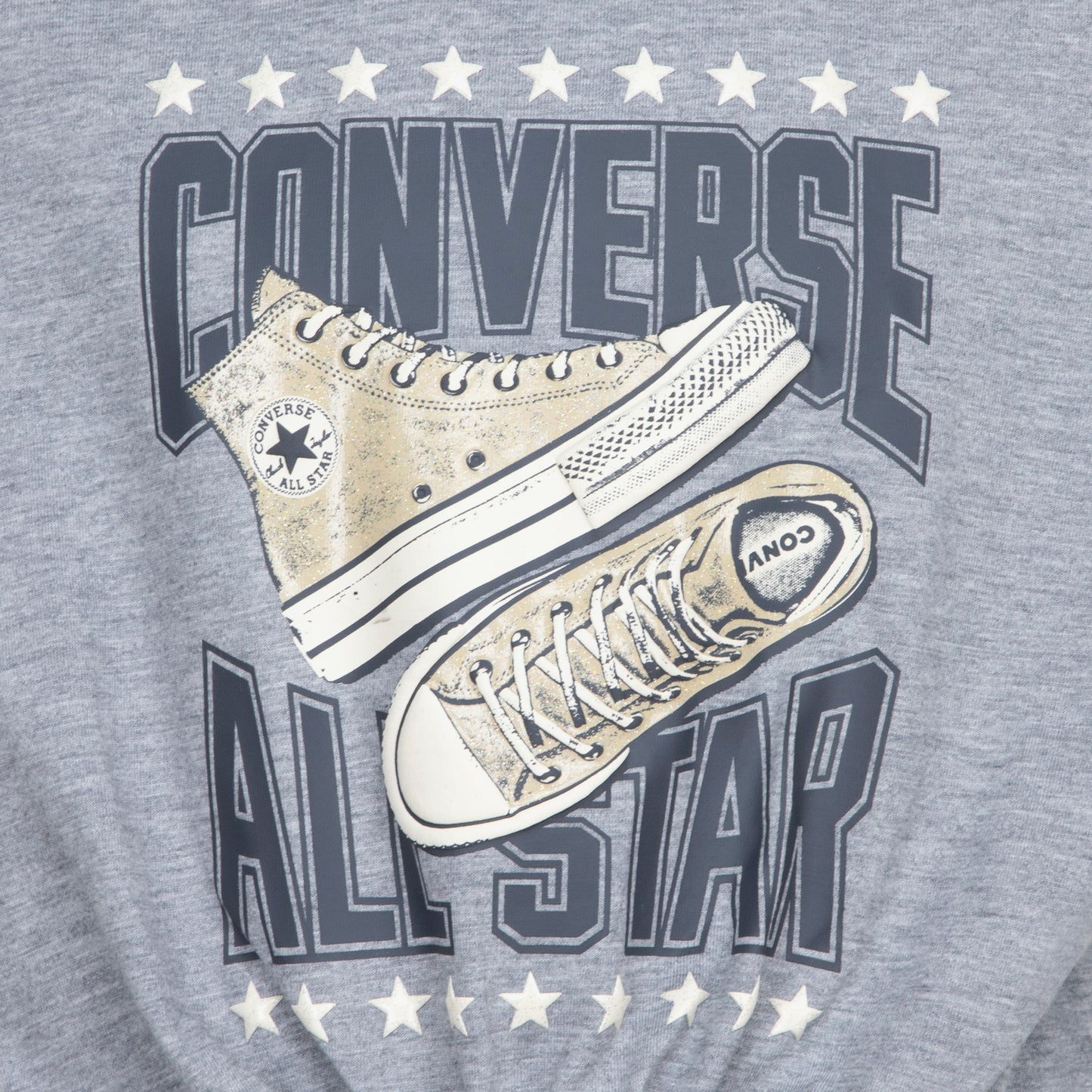 Converse Classic Çocuk Gri T-shirt
