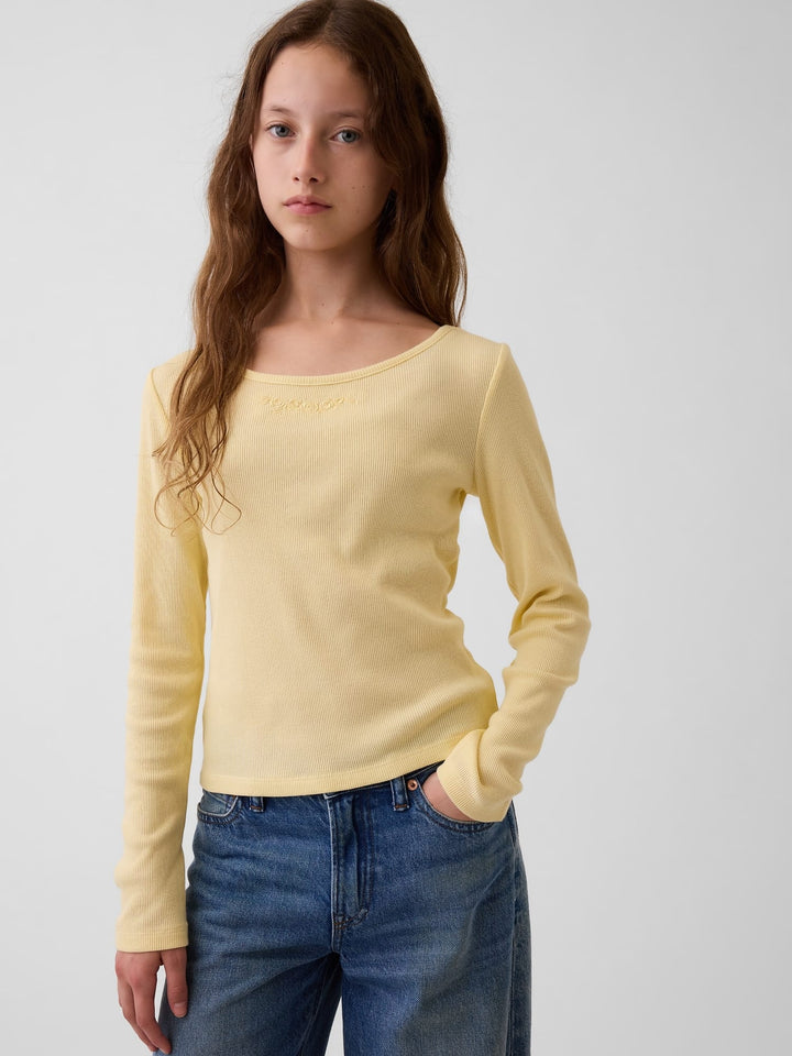 Sarı Fitilli T-shirt