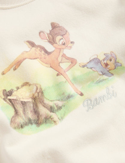 Saf Pamuklu Bambi™ Sweatshirt (2-8 Yaş)