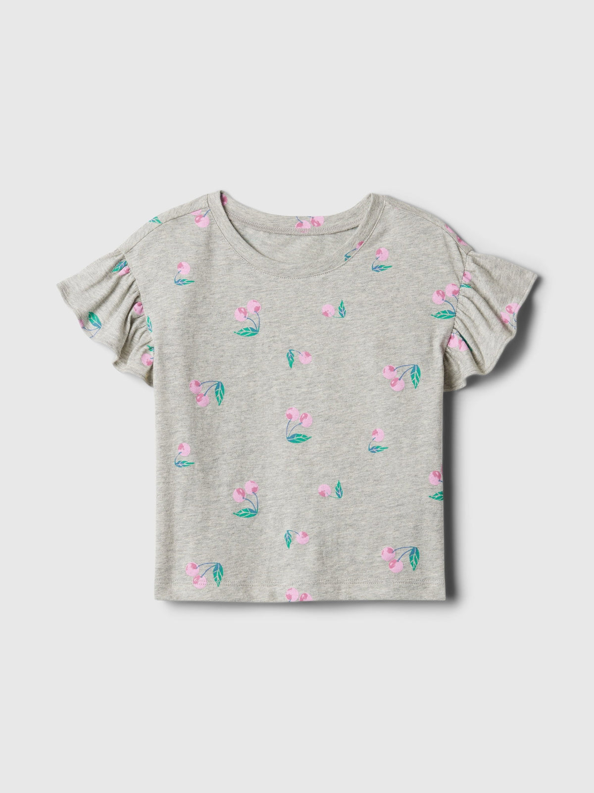 Gri Mix And Match Desenli T-shirt