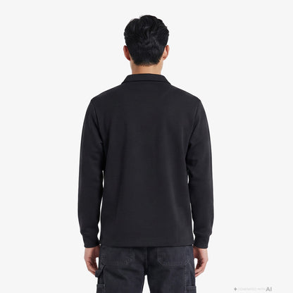 Unıted4 Regular Fit Erkek Siyah Sweatshirt