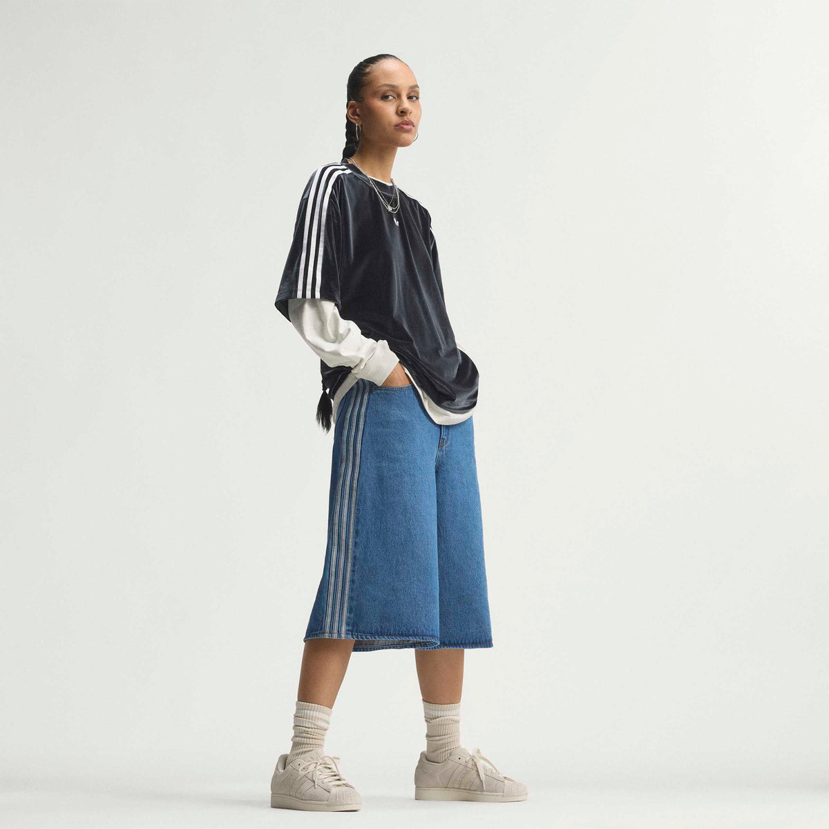 Adidas Superstar Ii Kadın Krem Spor Ayakkabı