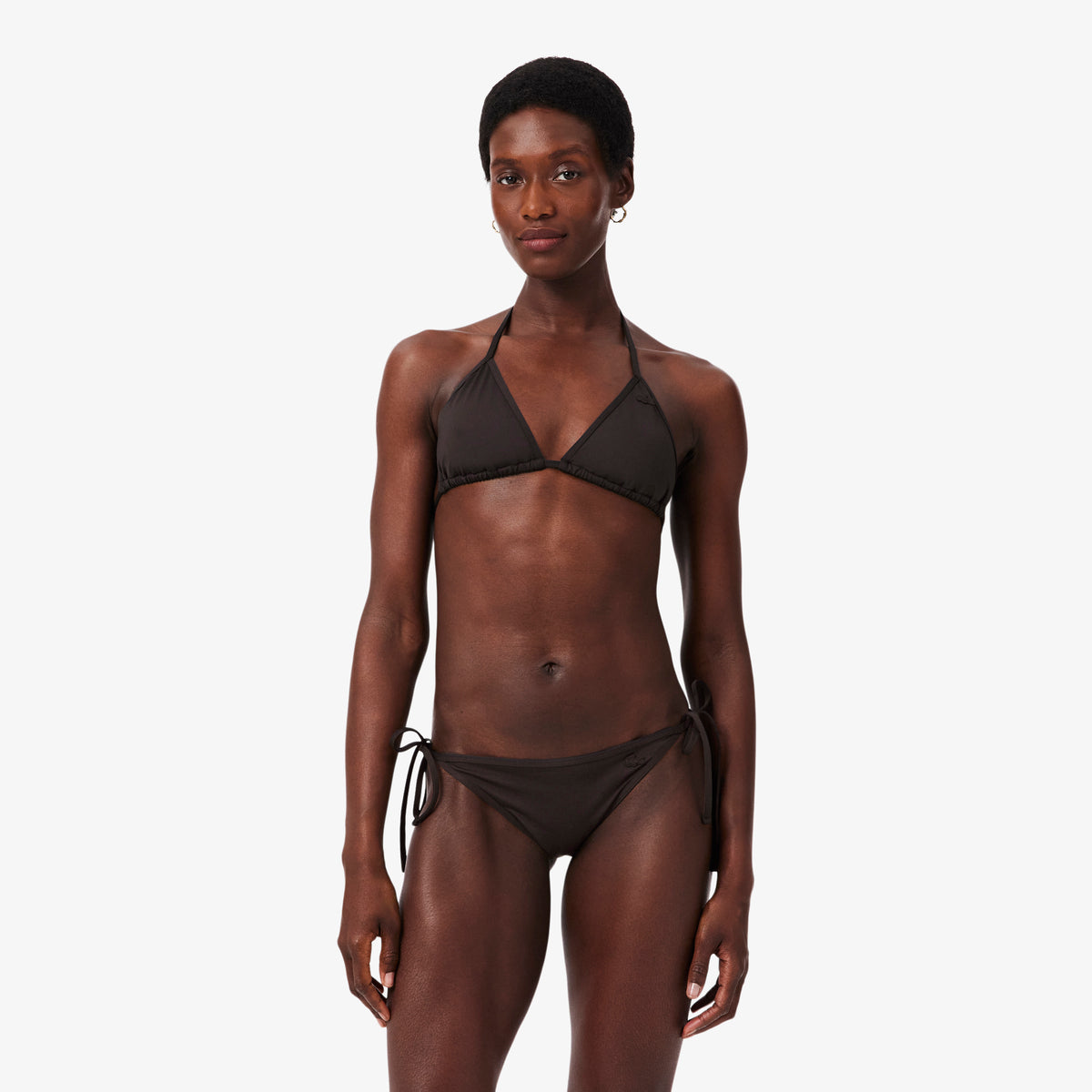 Lacoste Classic Kadın Kahverengi Bikini