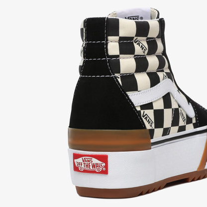 Vans Ua Sk8-hi Stacked Kadın Platform Siyah Sneaker