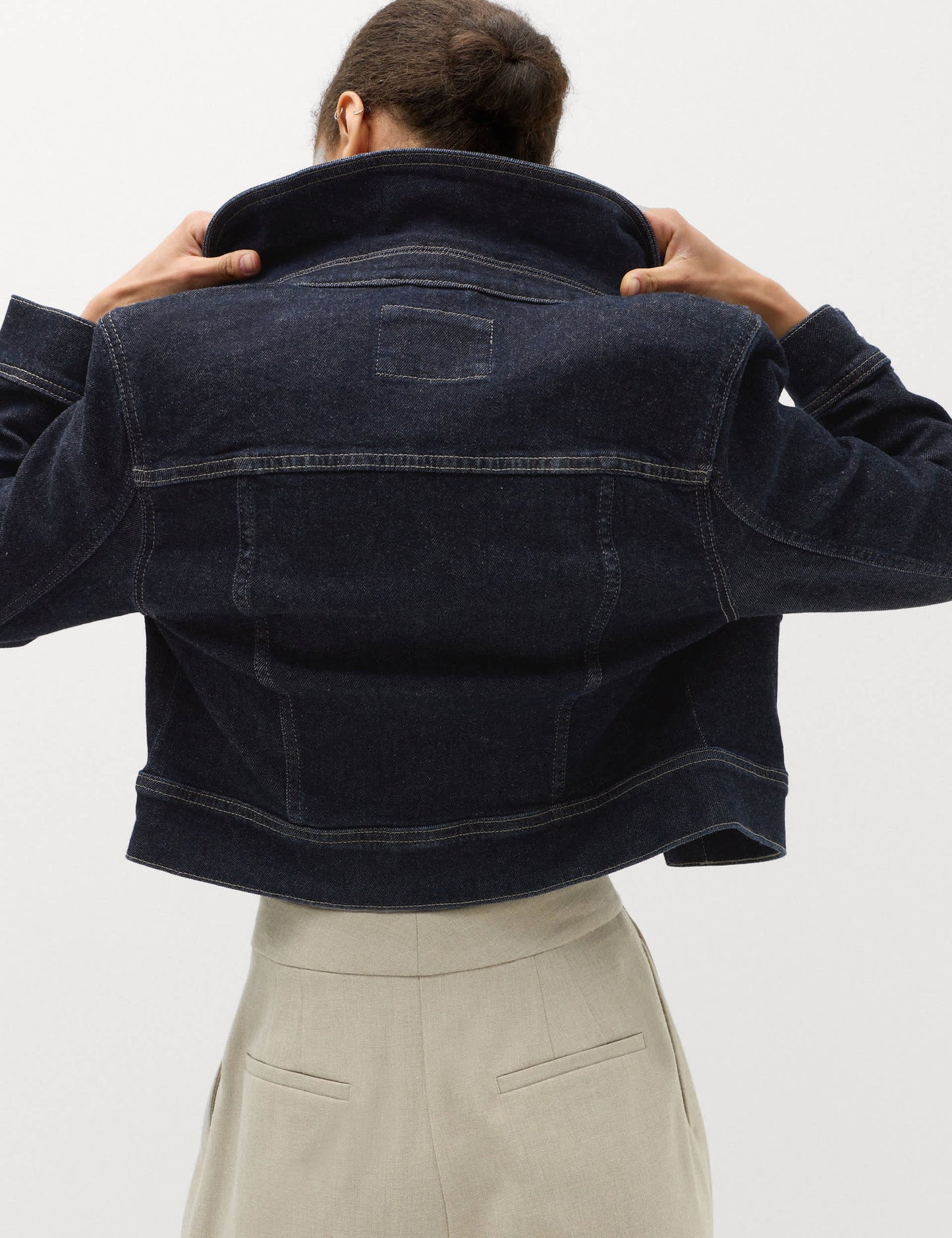 Pamuklu Denim Ceket