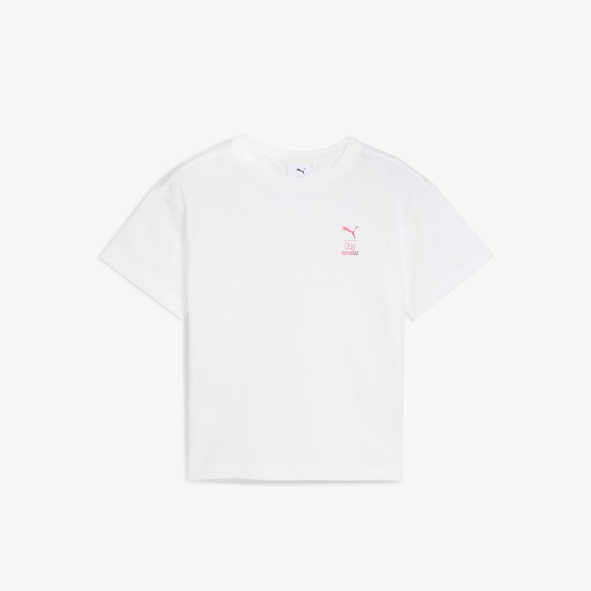 Puma Hello Kitty & Friends Graphic Çocuk Beyaz T-shirt